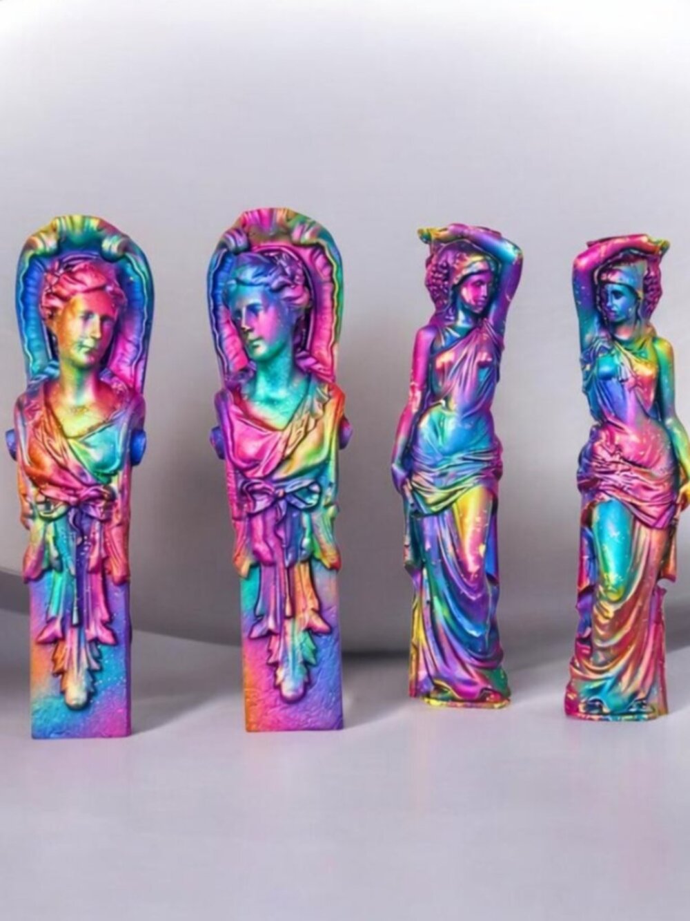 Neoclassical Sculptures Silicone Mold - Picture 3 of 12
